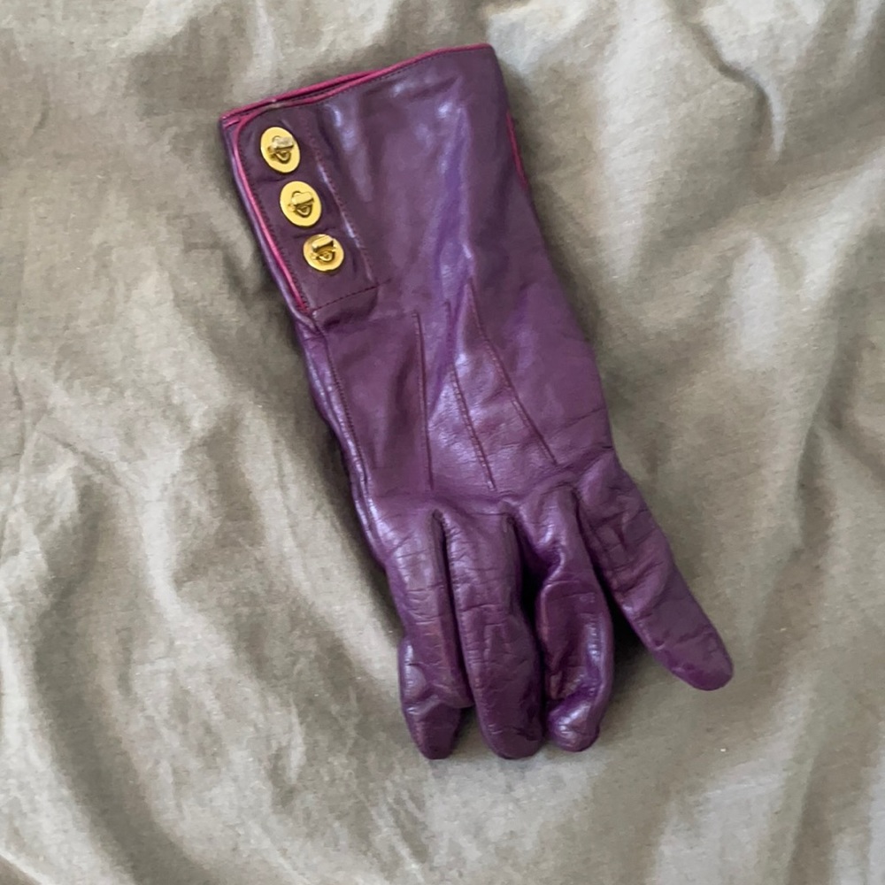 Coach Leather Gloves